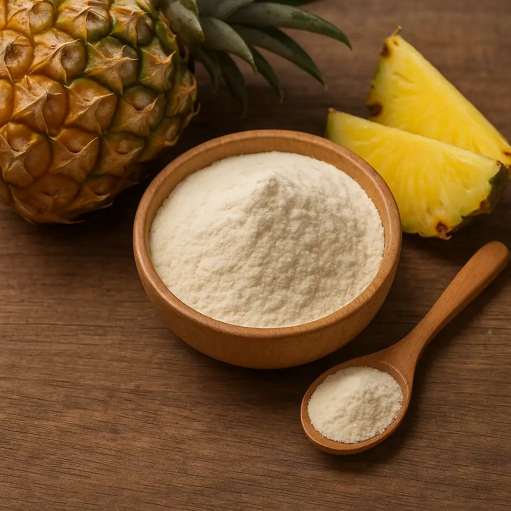 Bromelain enzyme from pineapple stem