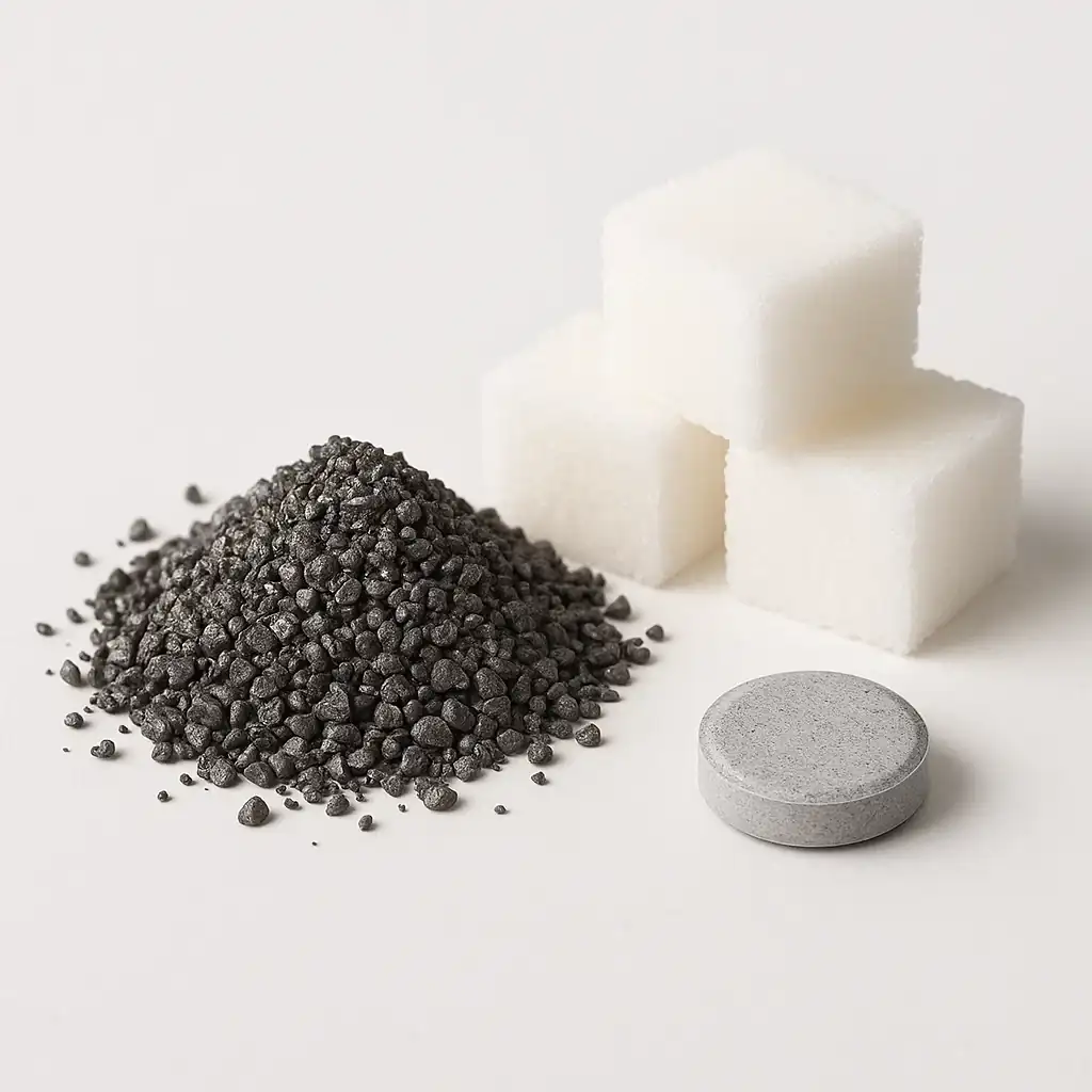 Handfuls of capsules — the old way